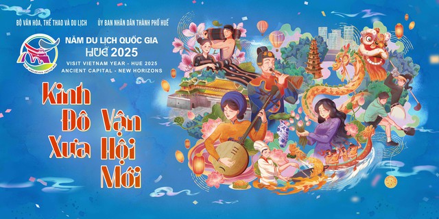 Công bố poster chính thức Năm Du lịch quốc gia - Huế 2025 1 cong bo poster chinh thuc nam du lich quoc gia hue 2025