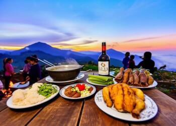 Rượu nếp Lâm Viên và ẩm thực Tây Nguyên.